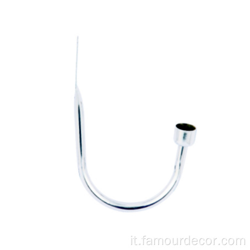 Te forma tende in ottone gancio tenda decorativa